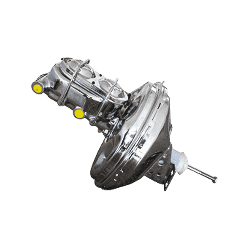 Posilňovač brzdy PB11003C s brzdovým hlavným valcom, Chrome